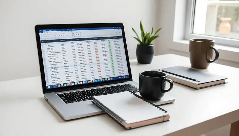 Podnikanie – porovnanie foriem: notebook a daňová tabuľka